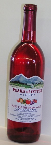 Peaks of Otter Winery Cinfulicious
